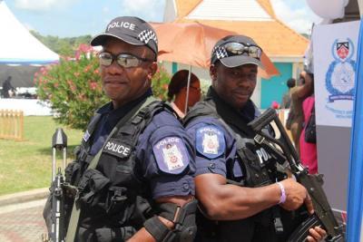 police trinidad tobago service officers action march ttps ammunition seized drugs january courtesy